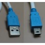 USB 2.0 Type-A To Mini-B 5 Pin USB Cable - 1 Meter